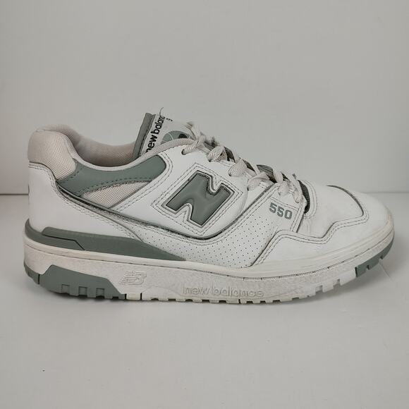 New Balance 550 White Juniper retro streetwear y2k sneakers womens 10 - Picture 1 of 9